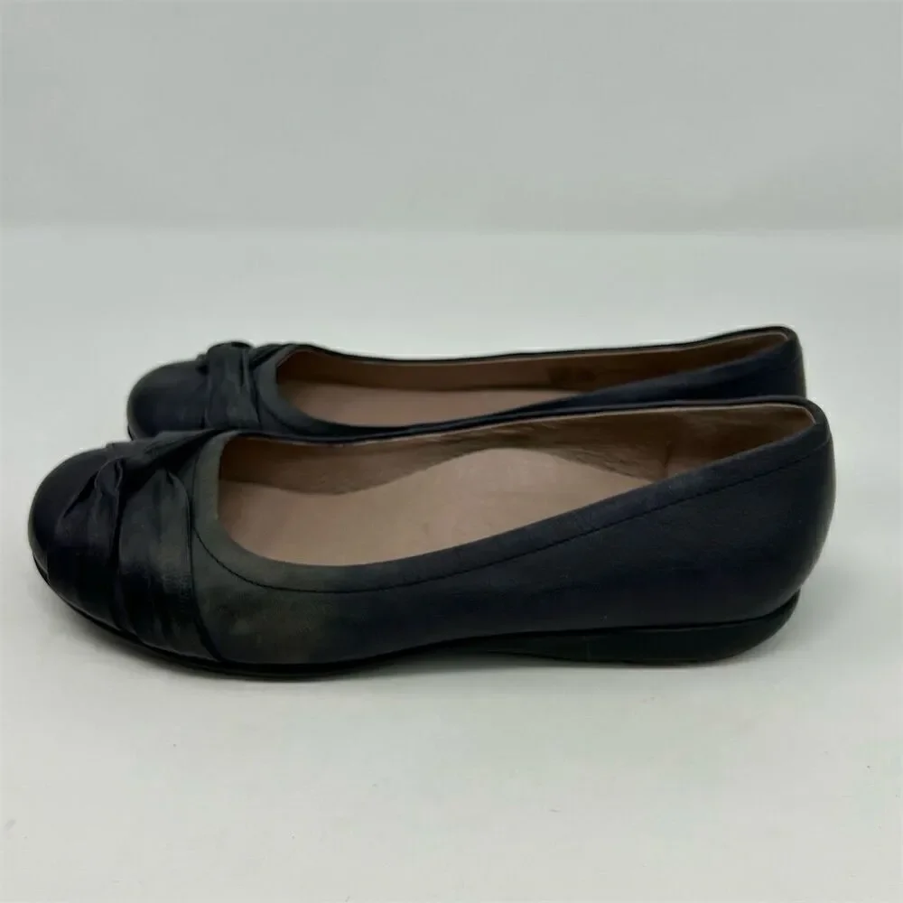 ABEO Terrie Women's Ballet Flats Black Gray Ombre Size 7 Neutral Casual Slip On